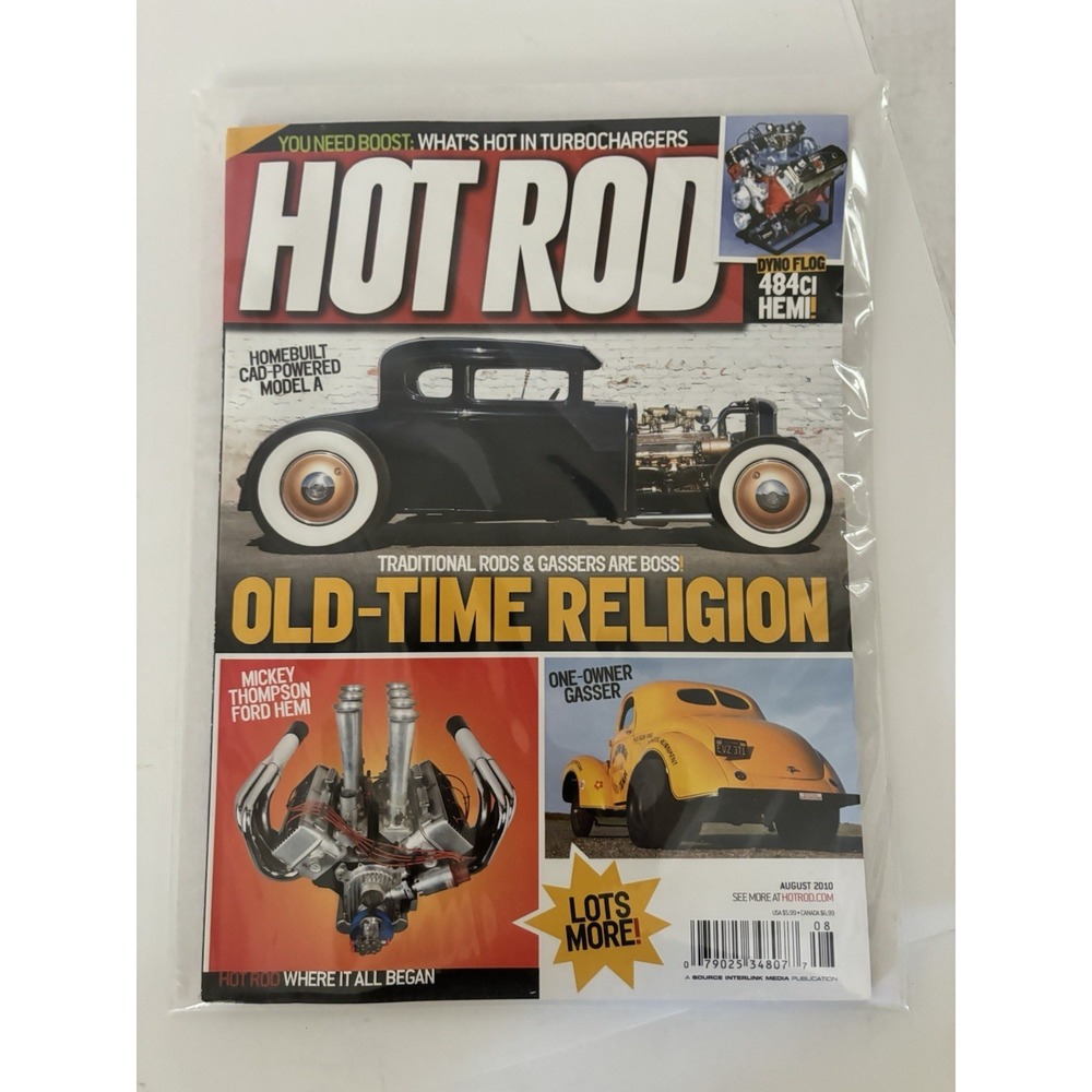 Hot Rod Magazine Lot Of 5 Various Months And Years - Picture 4 of 6